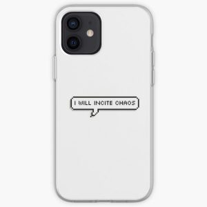 I WILL INCITE CHAOS - Corpse Husband iPhone Soft Case RB2605 product Offical Corpse Husband Merch