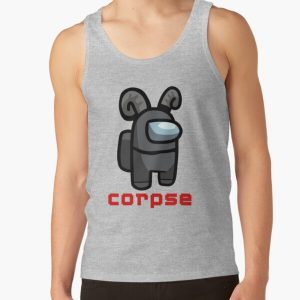 Corpse Husband - Among Us Character Crewmate  Tank Top RB2605 product Offical Corpse Husband Merch
