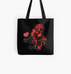 corpse husband  All Over Print Tote Bag RB2605 product Offical Corpse Husband Merch