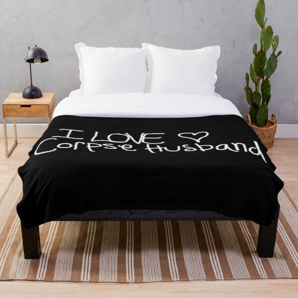 I love Corpse Husband Throw Blanket RB2605 product Offical Corpse Husband Merch