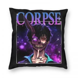 Cool Corpse Husband Pillowcover Home Decor Cushion Cover Throw Pillow for Sofa Double sided Printing - Corpse Husband Merch
