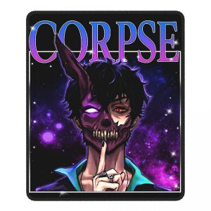 Cool Corpse Husband Vintage Mouse Pad with Locking Edge MousePad Natural Rubber PC Table Decoration Cover - Corpse Husband Merch