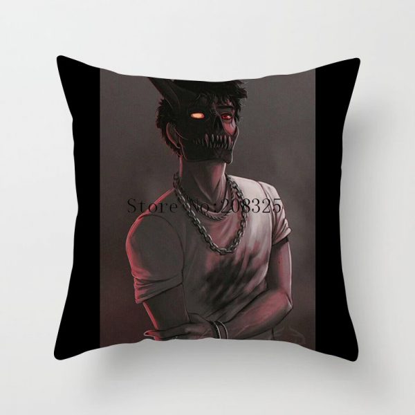 ZENGIA Corpse Husband Cushion Cover 45x45cm Cartoon Character Pillow Cover Decorative Pillows For Sofa Home Decor 3 - Corpse Husband Merch