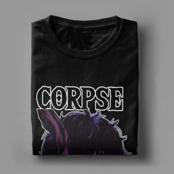 Men Women s Corpse Husband Gaming T Shirts 100 Cotton Clothing Vintage Short Sleeve Crewneck Tee 2 - Corpse Husband Merch