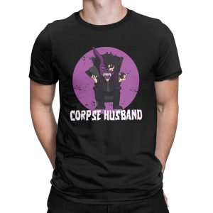 Men Women s T Shirts Corpse Husband Art Leisure 100 Cotton Tee Shirt Gaming T Shirt - Corpse Husband Merch