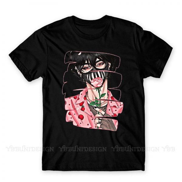 Supermacy Print Cotton T Shirt Camiseta Hombre Anime Corpse Husband Comic Men Fashion Graphic T Shirts - Corpse Husband Merch
